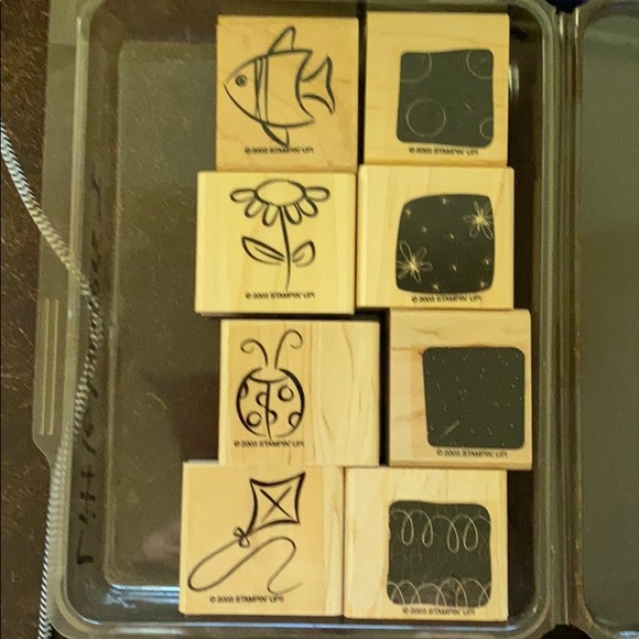 2003 Stampin’ Up! “Little Layers I” 8 pc set - Picture 1 of 3